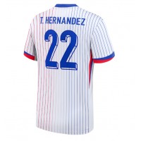 Maglia Calcio Francia Theo Hernandez #22 Seconda Divisa Europei 2024 Manica Corta